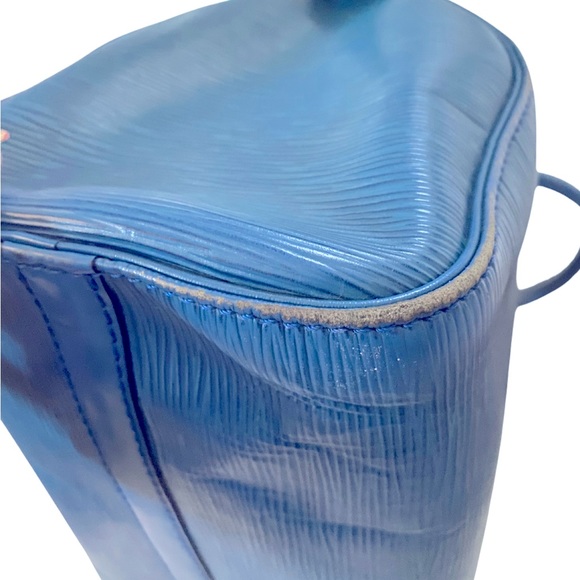 5 pc set Louis Vuitton Toledo Blue Epi Speedy 25, Tag, Lock, Key, COA & Dustbag - Picture 12 of 17